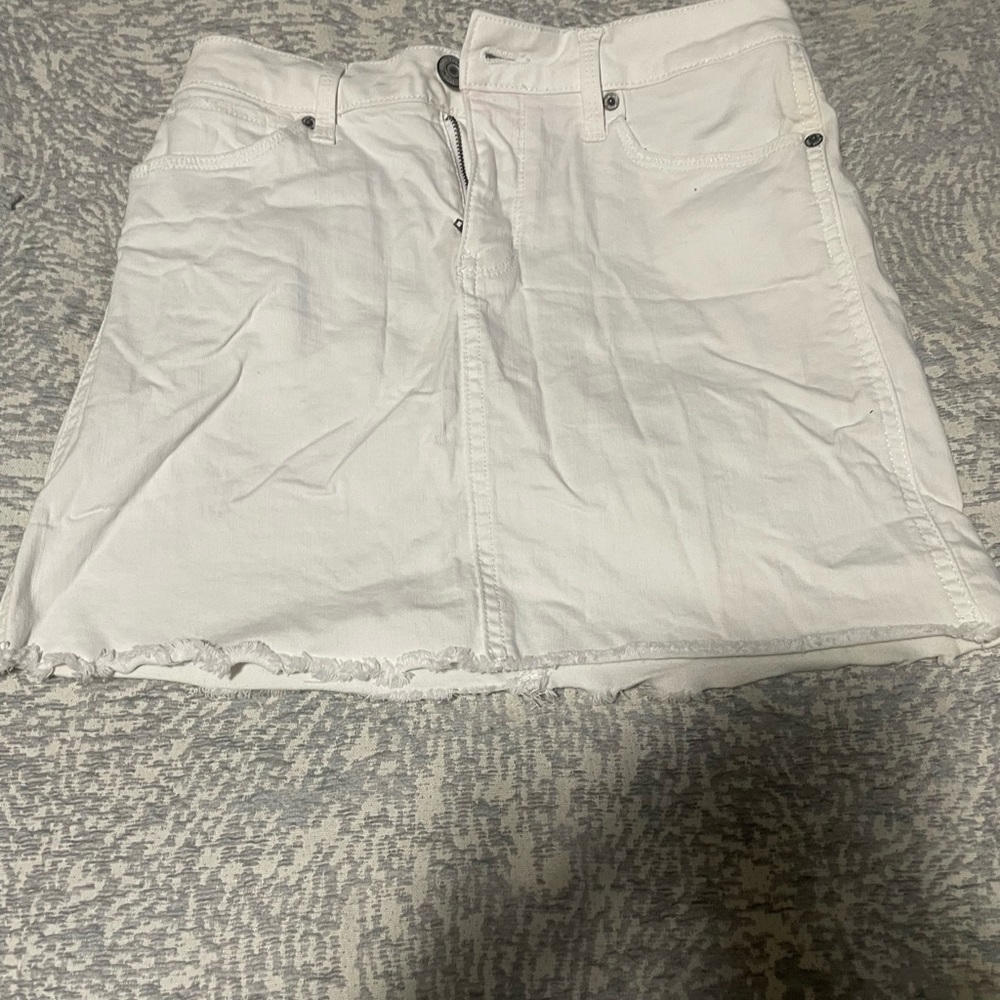 Mudd White Mini Skirt